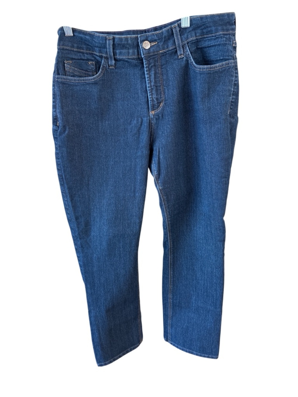 NYDJ Women's Denim Blue Jeans-Size 12P